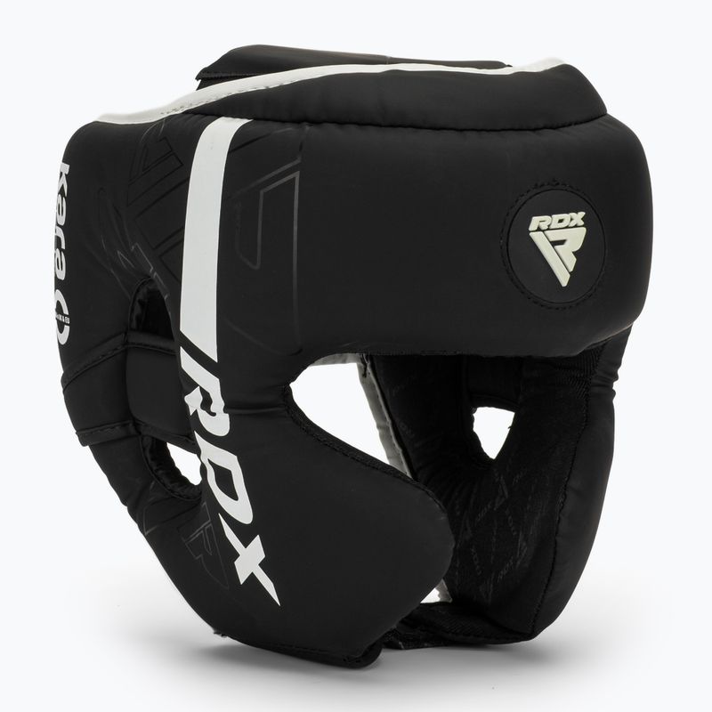 Casco da boxe RDX F6 Kara Head Guard bianco