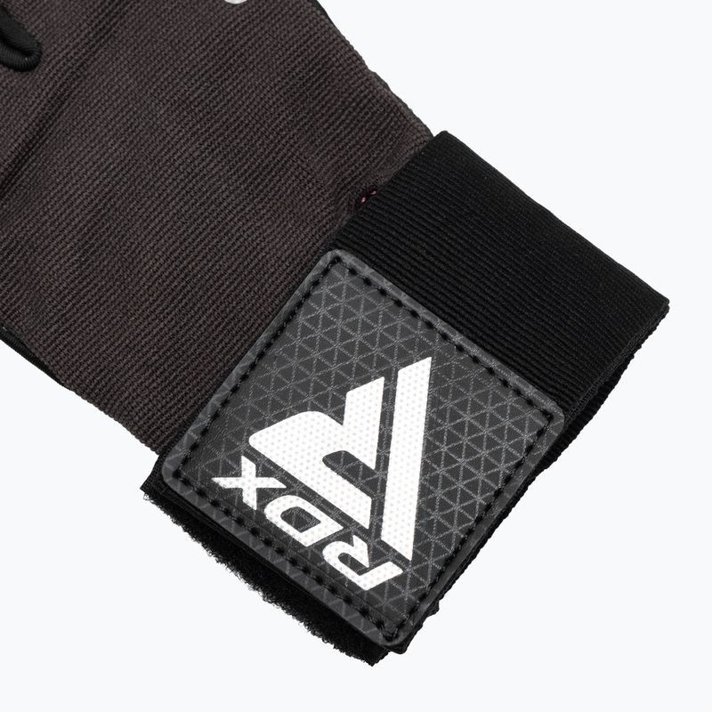 Guanti da allenamento RDX T2 Half rosa 4
