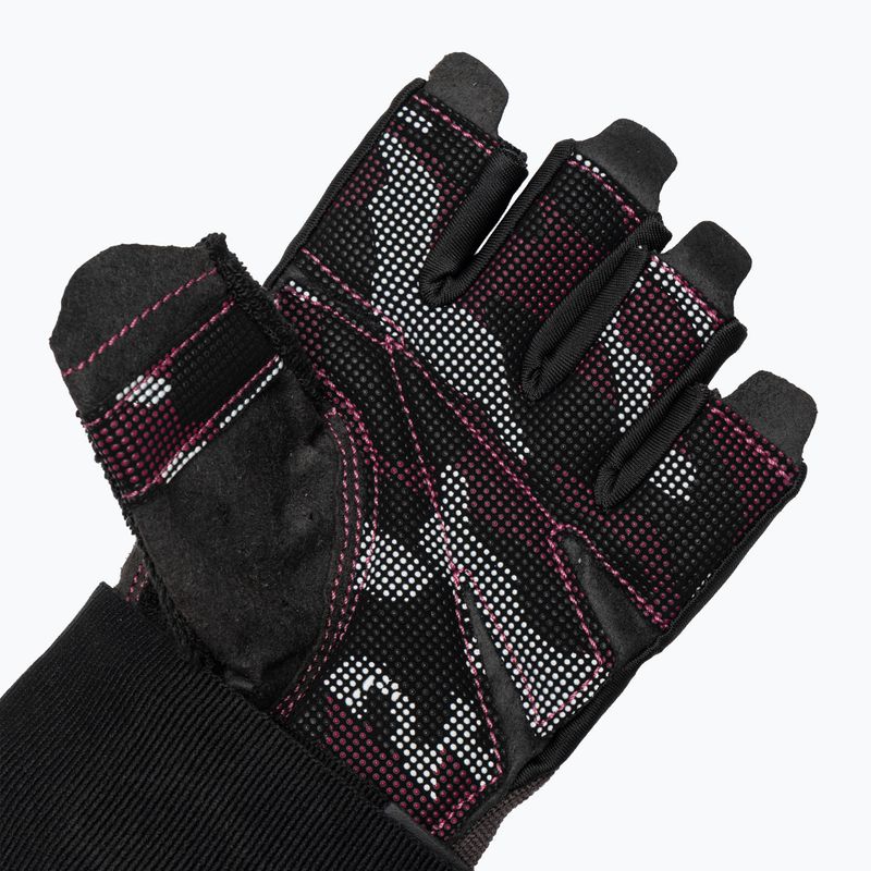 Guanti da allenamento RDX T2 Half rosa 5