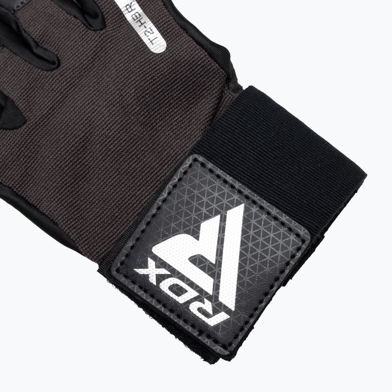 RDX T2 Mezzi guanti da allenamento marroni 4