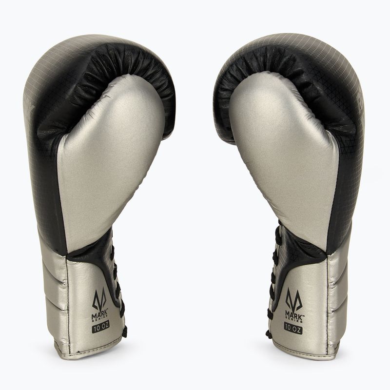 Guanti da boxe RDX L1 Mark Pro Training argento 4