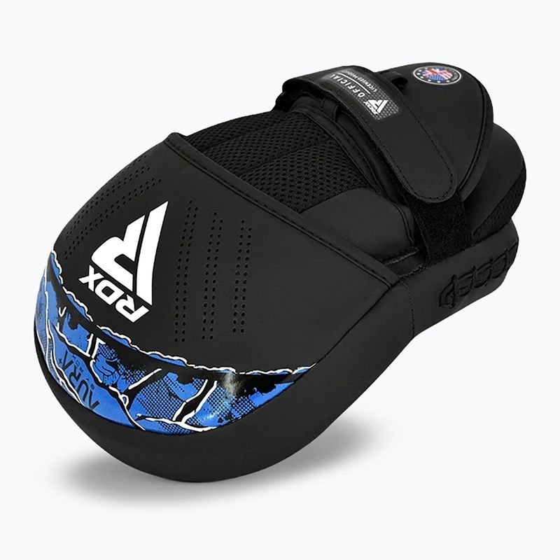 Paratine da allenamento per allenatori RDX Focus New Aur F17 black/blue 3