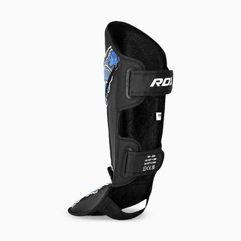Parastinchi e protezioni per il piede RDX Instep New Aura F17 Shin black/blue 5