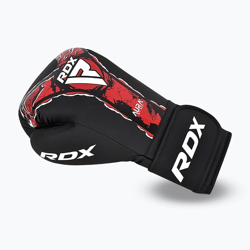 Guantoni da boxe RDX Boxing New Aura F17 black/red 3