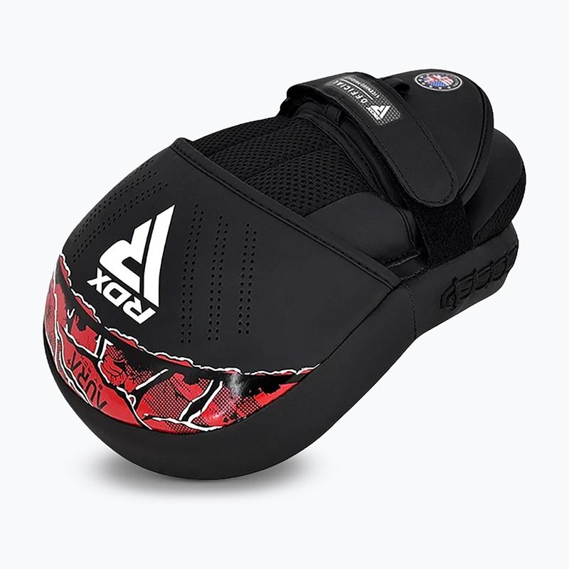 Paratine da allenamento per allenatori RDX Focus New Aur F17 black/red 3