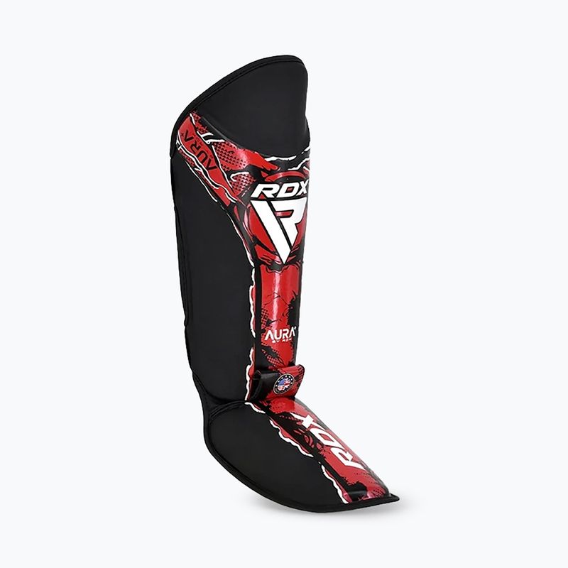 Parastinchi e protezioni per il piede RDX Instep New Aura F17 Shin black/red 3