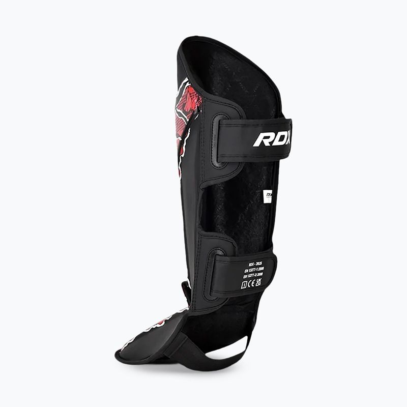 Parastinchi e protezioni per il piede RDX Instep New Aura F17 Shin black/red 5