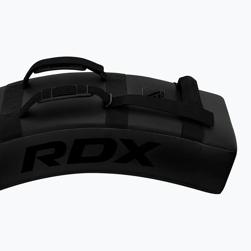 Paratorecchi da allenamento RDX Armpad Gel Kick Shield Full Black/Black Heavy 4