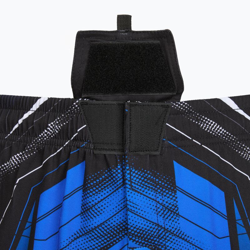 Pantaloncini da allenamento uomo RDX IMMAF Approved MMA Fight & Training blue 3