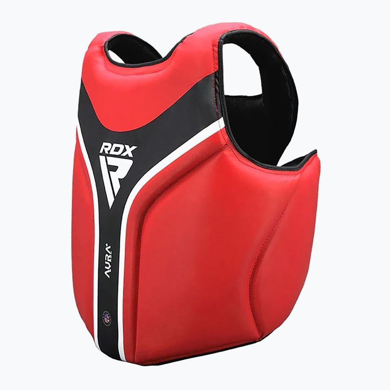 RDX Chest Guard Aura Plus T-17 rosso 3