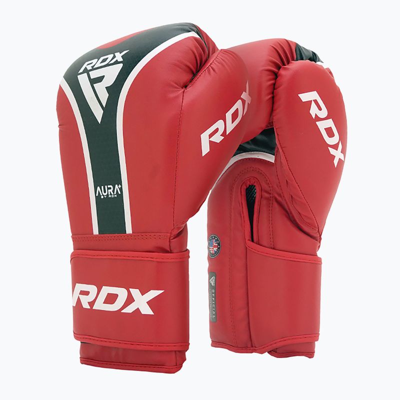 RDX Boxing Aura Plus T-17 guanti da boxe rossi 2