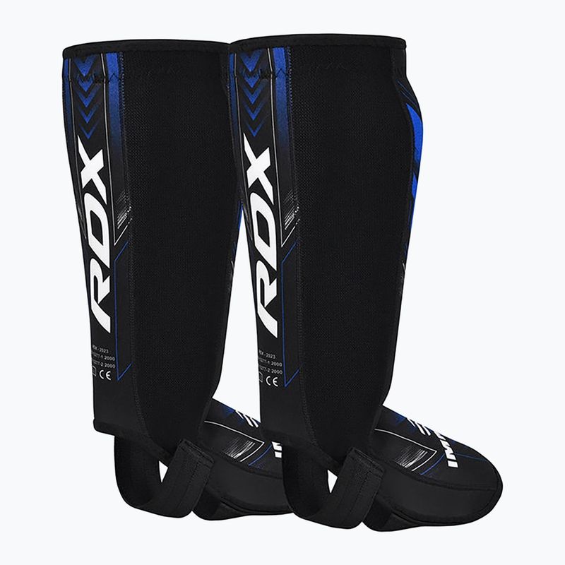 Parastinchi e protezioni del collo del piede RDX IMMAF Approved Neoprene Shin Instep army green 2