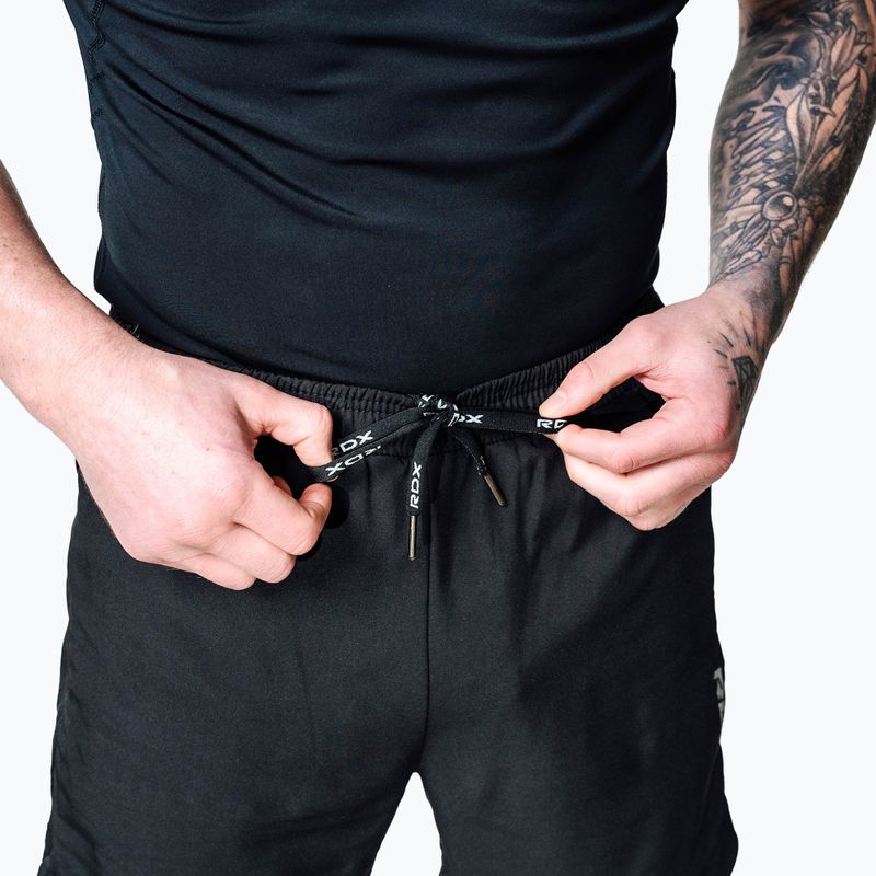 Pantaloncini da allenamento RDX T16 black/grey 3