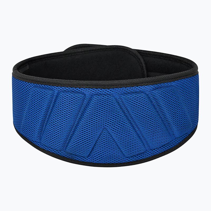 Cintura sollevamento pesi RDX Rx4 Weightlifting Belt blue 4