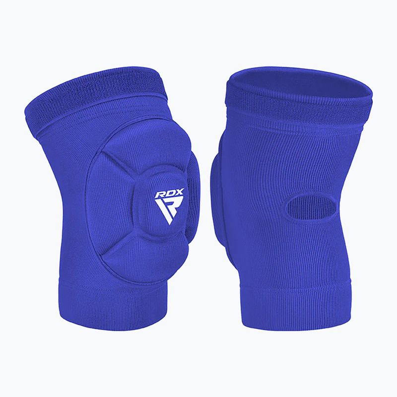 RDX K5 Hosiery Ginocchiere in schiuma blu/bianca 2