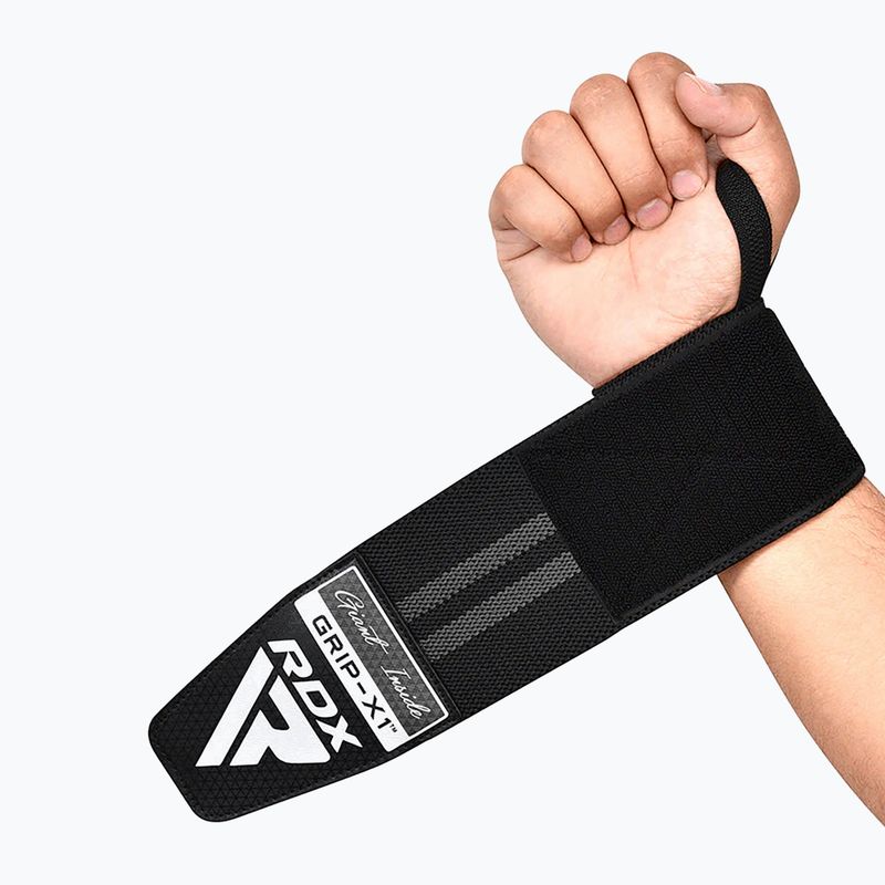 Tutore da polso RDX WR11 Gym Wrist Wrap nero/grigio 5