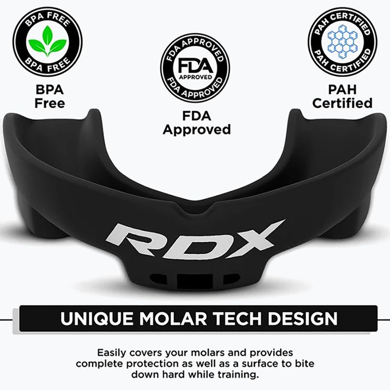 Paradenti per bambini RDX Mouth Junior black 3