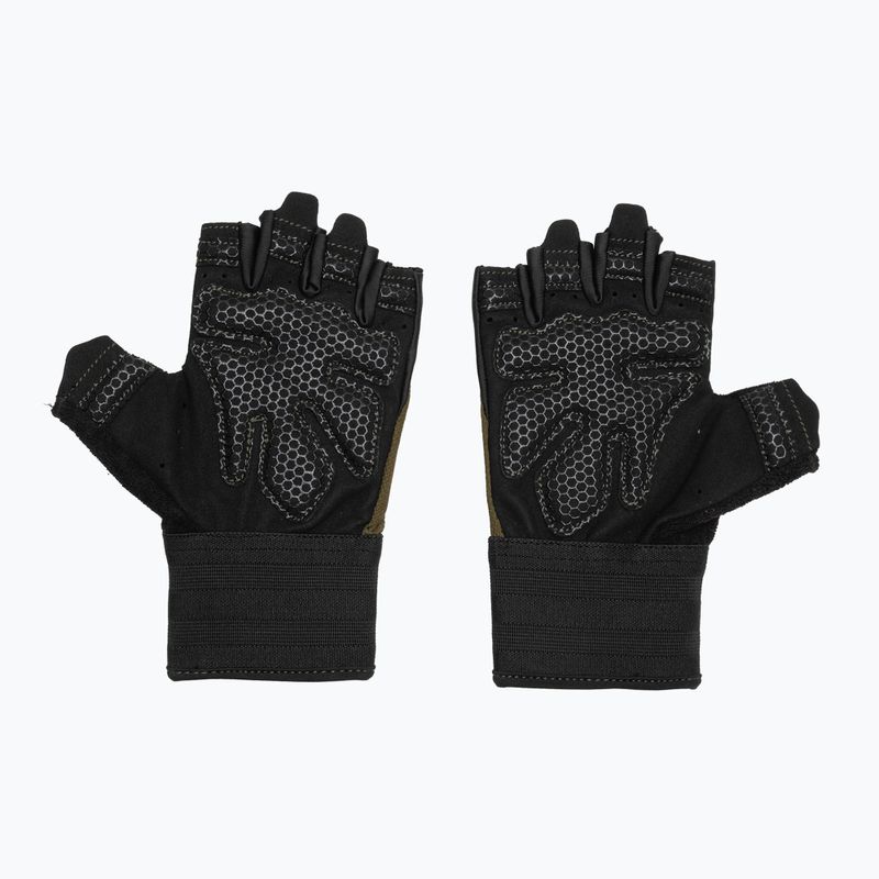 RDX W1H Guanti da allenamento per palestra verde militare 3