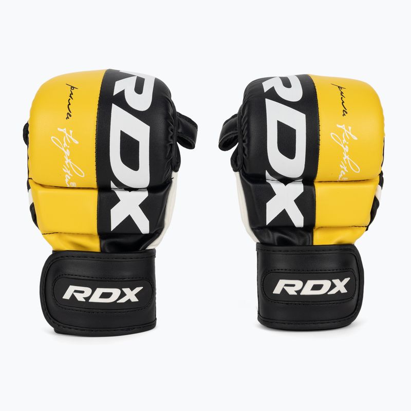 Guanto da presa RDX REX T6 Plus giallo