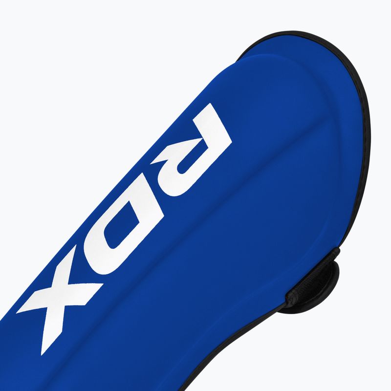 RDX T1 Shin Instep Guards blu/bianco protezioni per tibia e piede 5