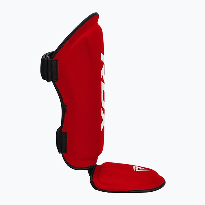Parastinchi e protezioni per il collo del piede RDX T1 Shin Instep Molded King red/white 4