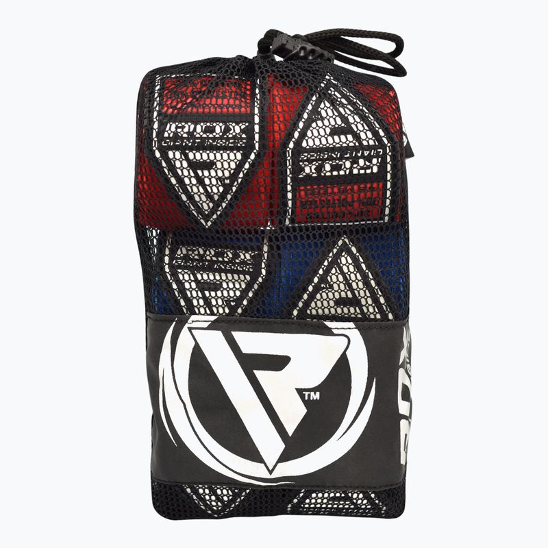 Bendaggi da boxe RDX Hand Wraps Combine Plus rosso/nero/blu 6