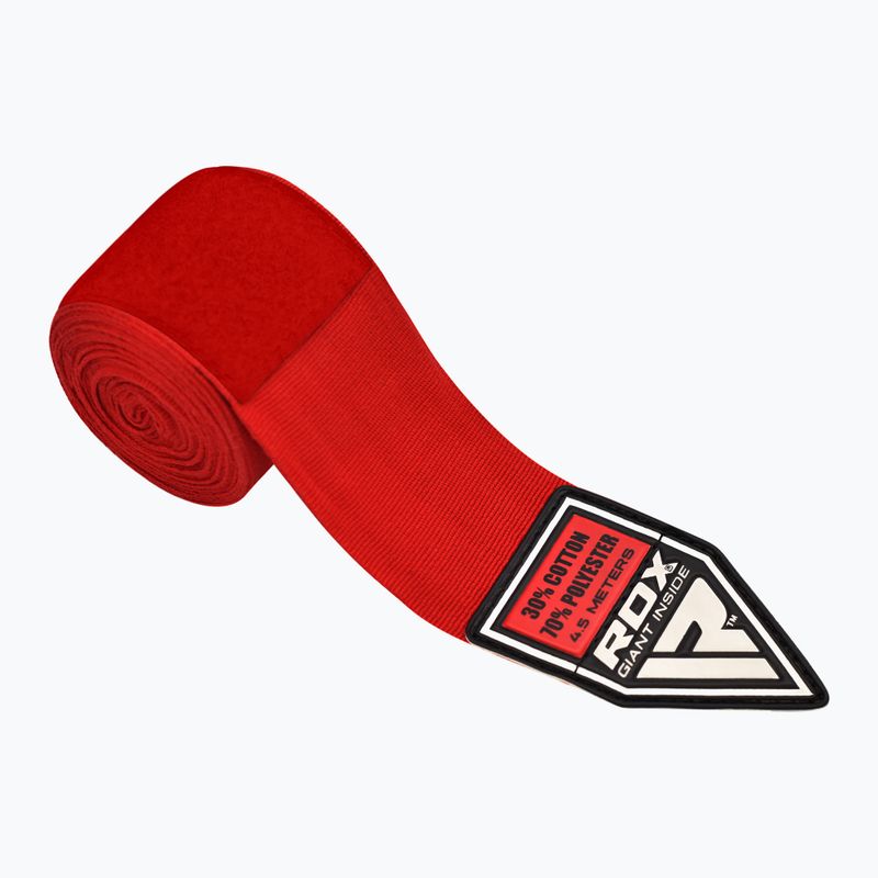 Bendaggi da boxe RDX Hand Wraps Plus rosso 3