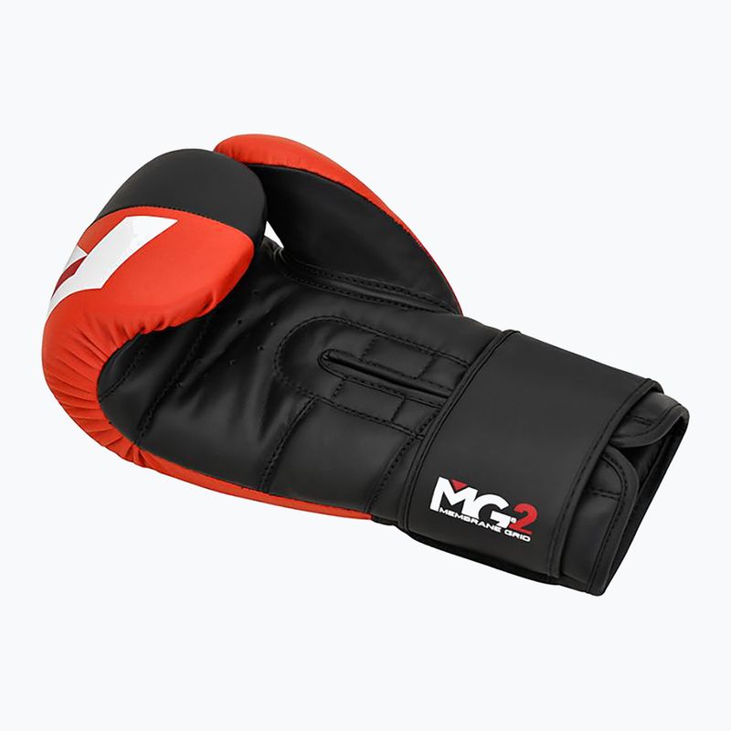 Guanti da boxe da donna RDX BGR-F4 rosso/nero 6