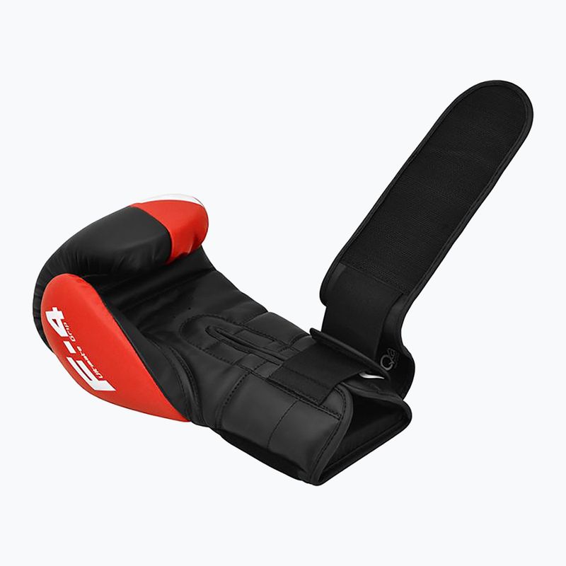 Guanti da boxe da donna RDX BGR-F4 rosso/nero 7