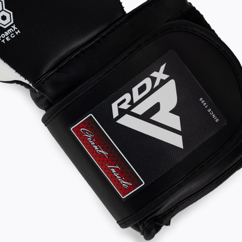 Guanti da boxe RDX REX F4 bianco/nero 6