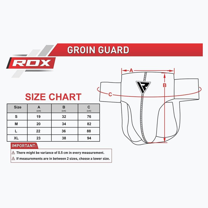Guardia inguinale da uomo RDX R1 Arti Marziali rosso/nero 5