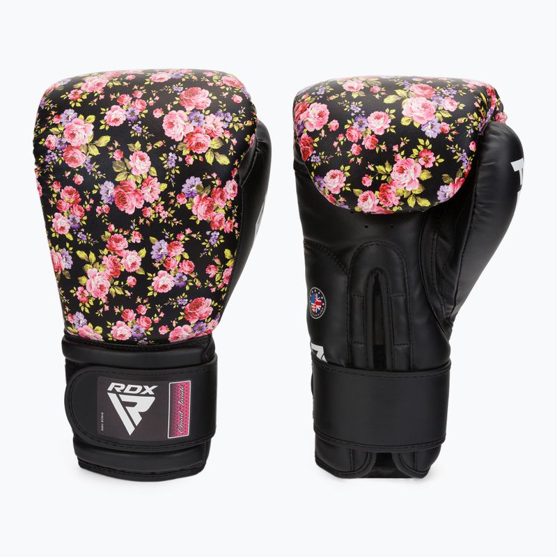 Guanti da boxe RDX FL-5 nero 3