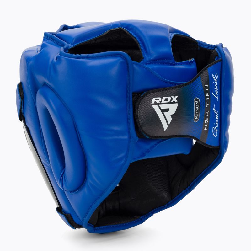 Casco da boxe RDX Guard Grill T1 blu 3