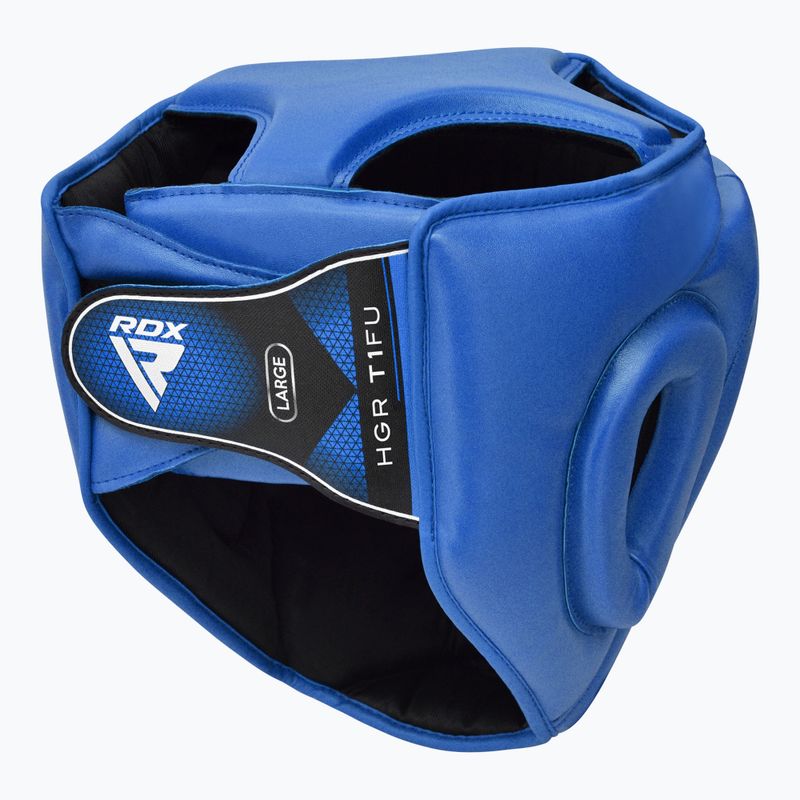 Casco da boxe RDX Guard Grill T1 blu 7