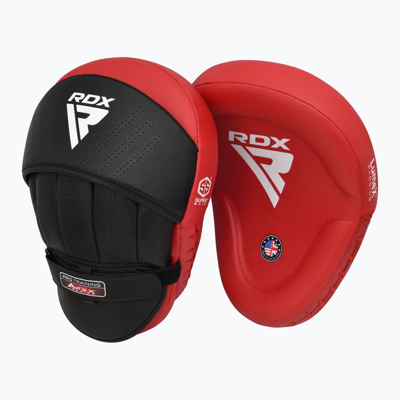 RDX Apex Curved Training Pads rosso 2