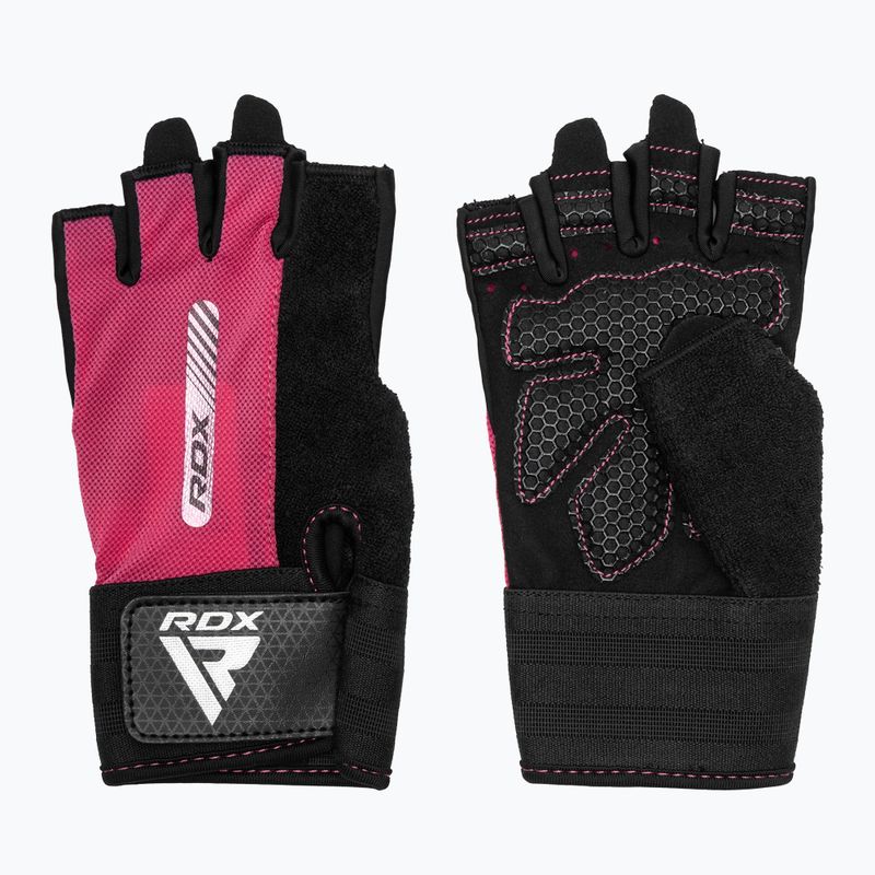 Guanti da allenamento RDX Gym W1 rosa