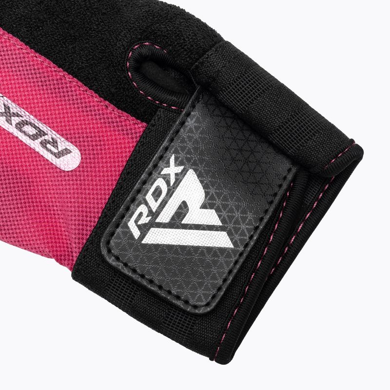 Guanti da allenamento RDX Gym W1 rosa 4