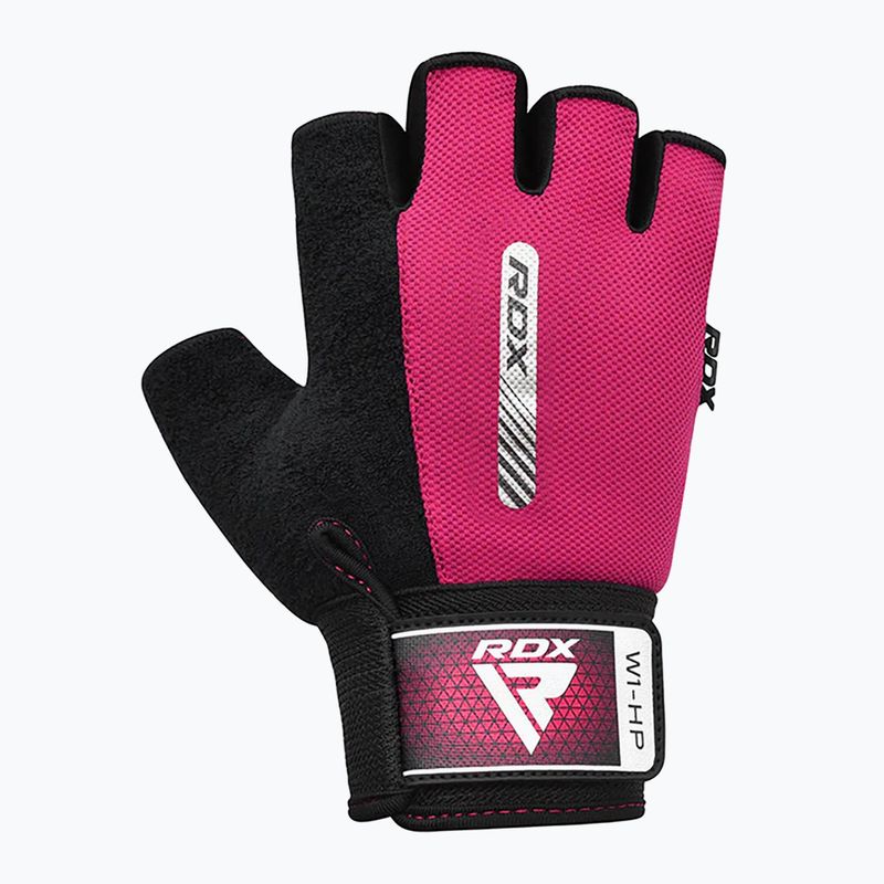 Guanti da allenamento RDX Gym W1 rosa 2