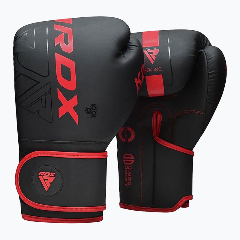 Sacco da boxe RDX F6 Junior + guantoni da boxe rosso opaco 2