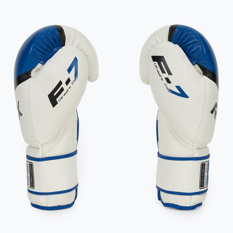 Guanti da boxe RDX BGR-F7 blu 4