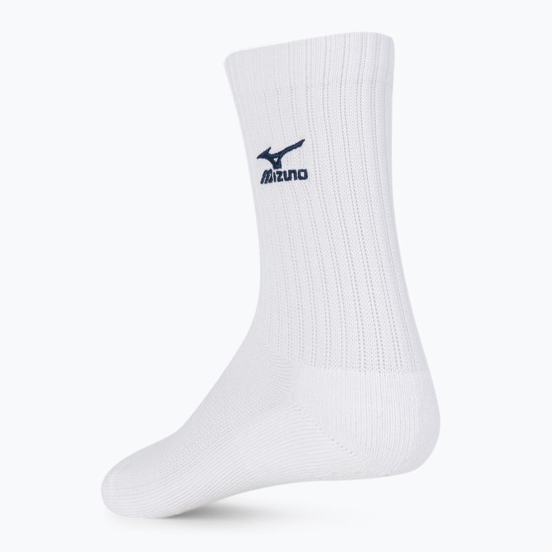 Calze da pallavolo Mizuno Volley Medium bianco 67UU71571 2