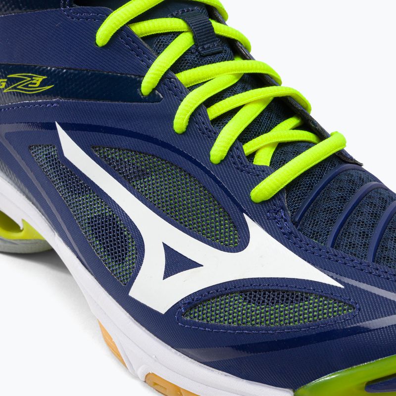 Scarpe da pallavolo uomo Mizuno Wave Lightning Z3 Mid blu V1GA170571 7