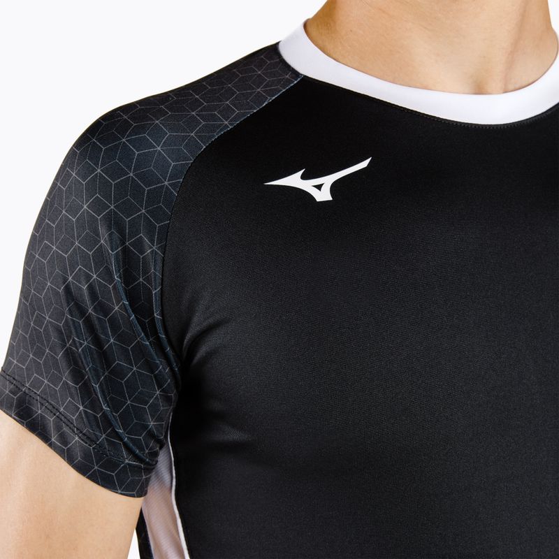 Camicia da uomo Mizuno Premium High-Kyu match nero V2EA700209 4