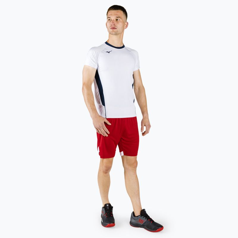Camicia da uomo Mizuno Premium High-Kyu match bianco V2EA700271 2
