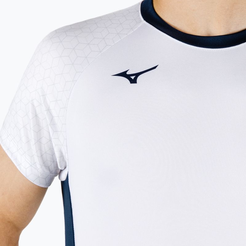 Camicia da uomo Mizuno Premium High-Kyu match bianco V2EA700271 4