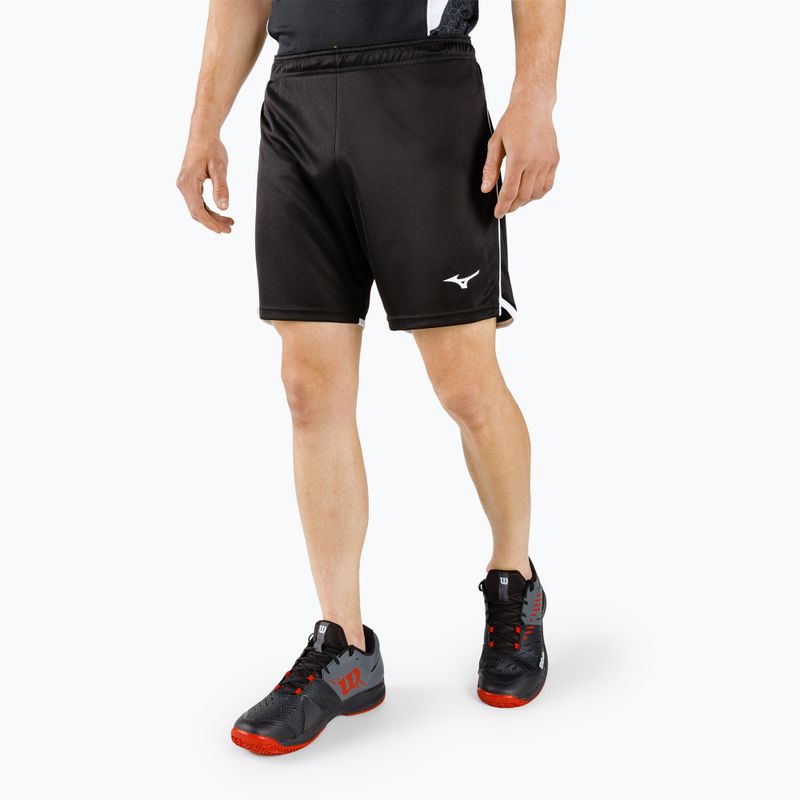 Pantaloncini da allenamento Mizuno High-Kyu da uomo, nero V2EB700109
