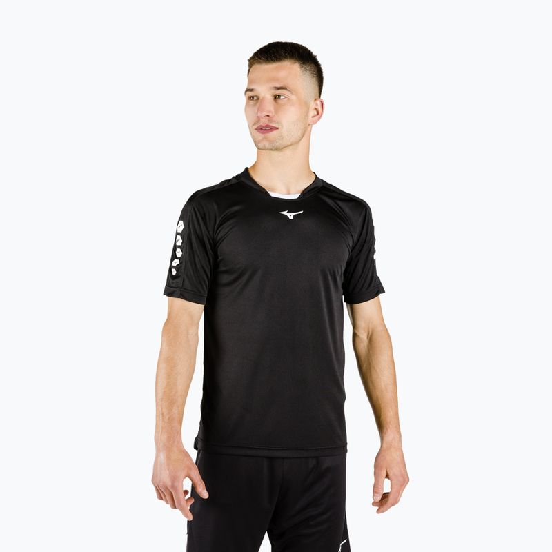 Camicia da allenamento Mizuno Soukyu uomo nero X2EA750009