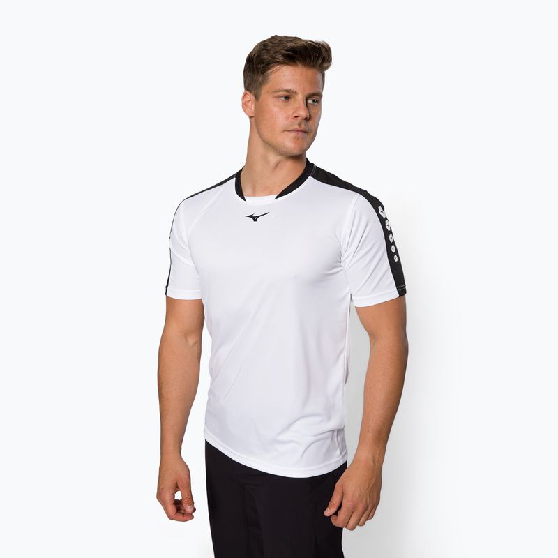 Camicia da allenamento Mizuno Soukyu uomo bianco X2EA750070