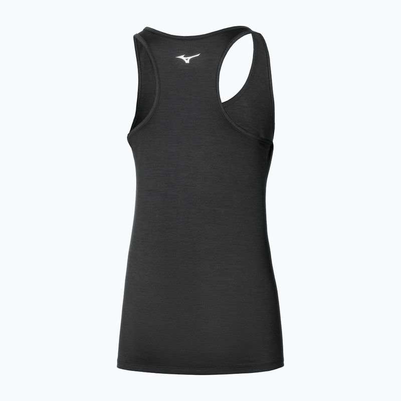 Canotta running donna Mizuno Impulse Core Tank nero 2