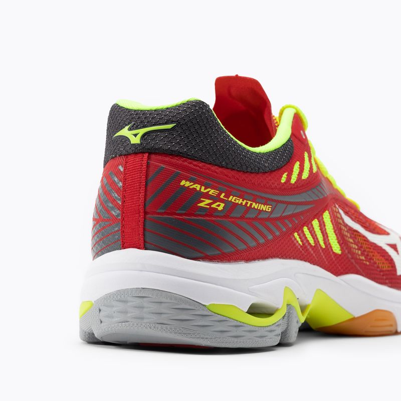 Scarpe da pallavolo da uomo Mizuno Wave Lightning Z4 rosso V1GA180001 8